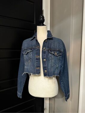 Cropped Jean jacket